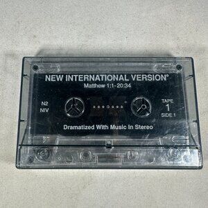 New International Version Cassette Matthew 1:1-20:34 Dramatized With Music NIV